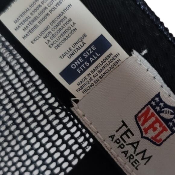 NFL Los Angeles Chargers Canvas Mesh Back Cap - Picture 12 of 13